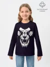 Детский лонгслив / Лев