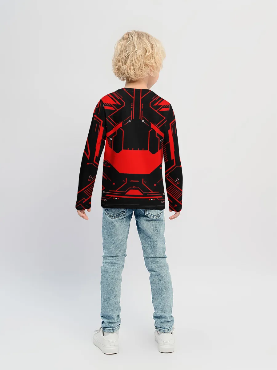 Детский лонгслив / Counter Strike-Андрей