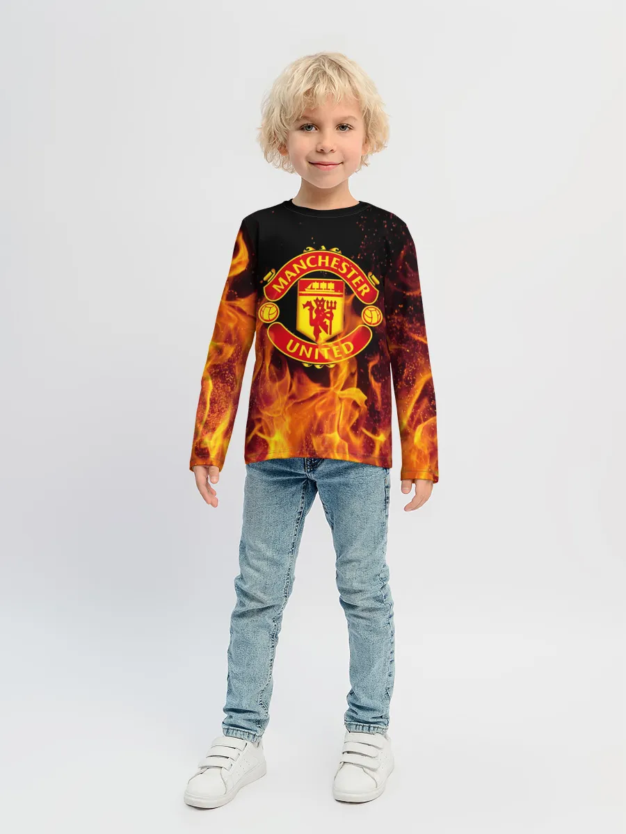 Детский лонгслив / FC Manchester United