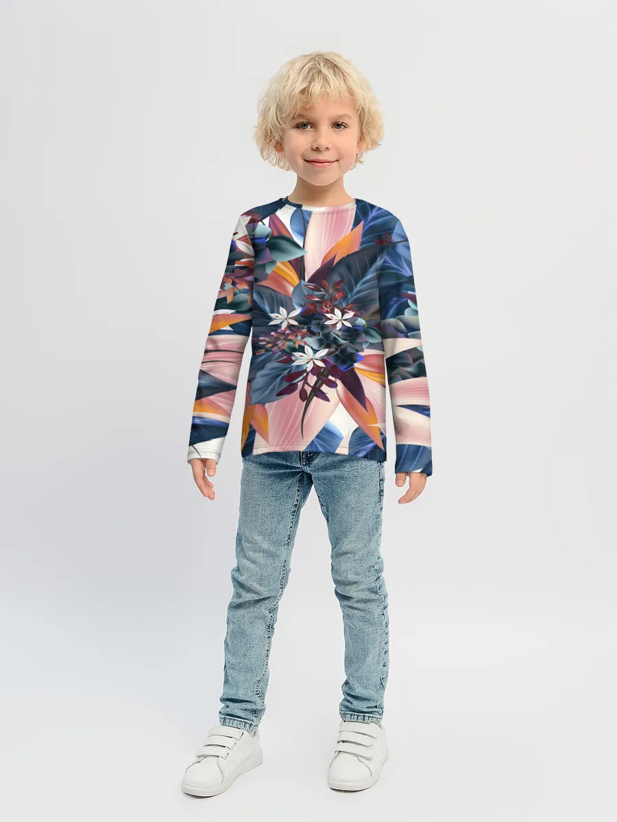 Детский лонгслив / Flower collection