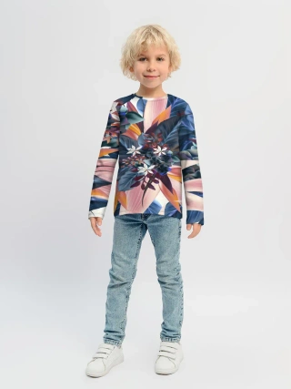 Детский лонгслив / Flower collection