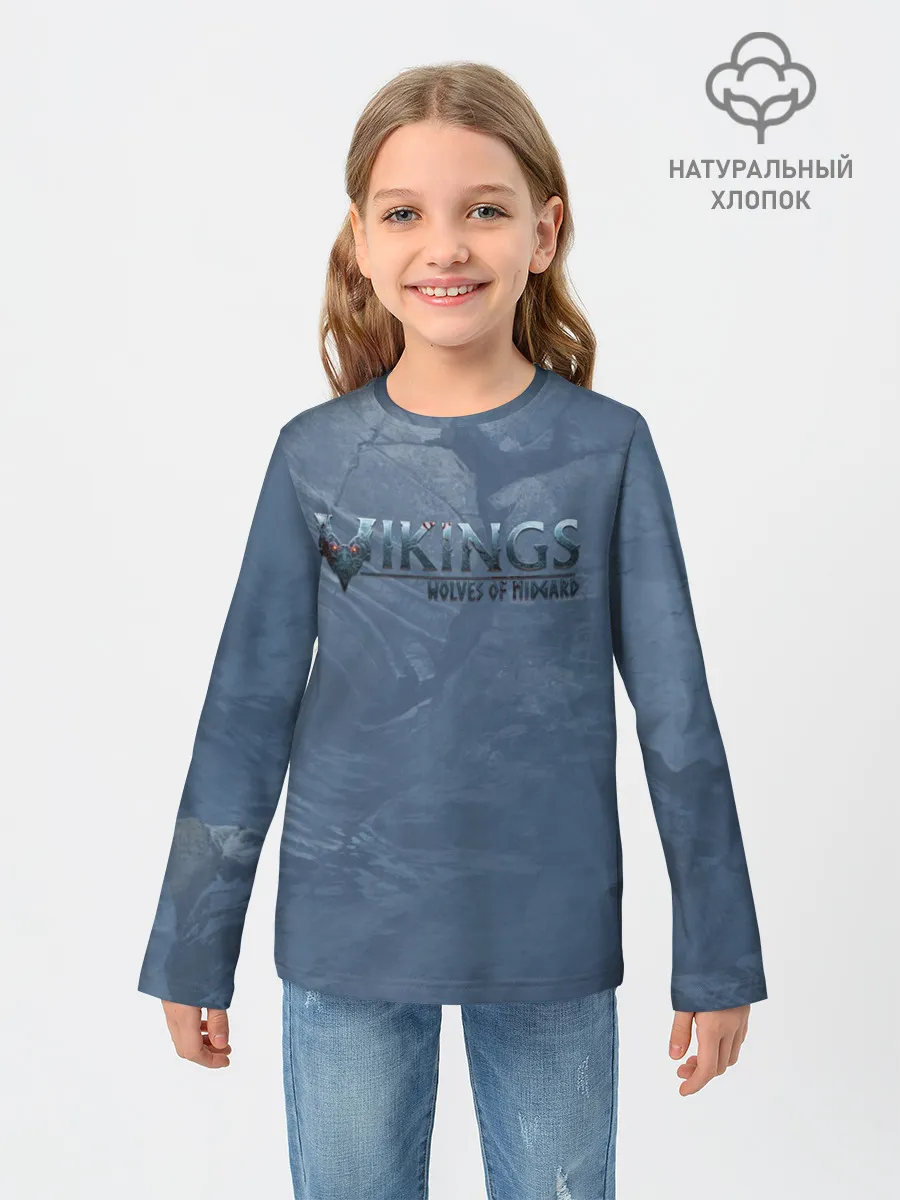 Детский лонгслив / Vikings
