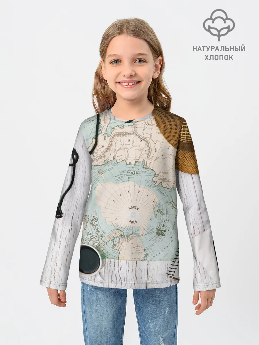 Детский лонгслив / Тайна путешествия