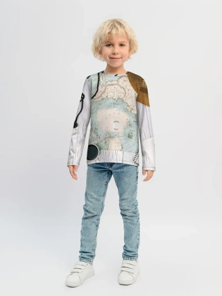 Детский лонгслив / Тайна путешествия