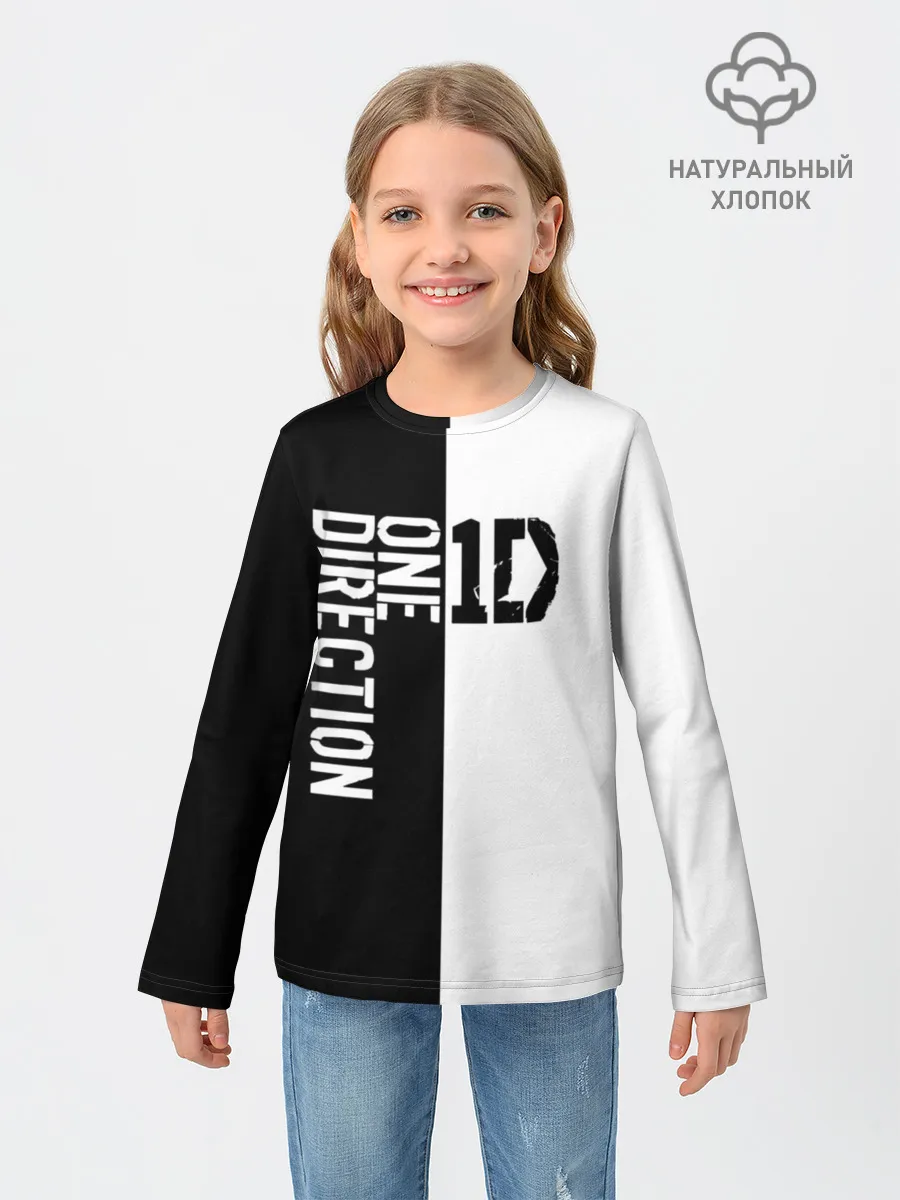Детский лонгслив / One direction