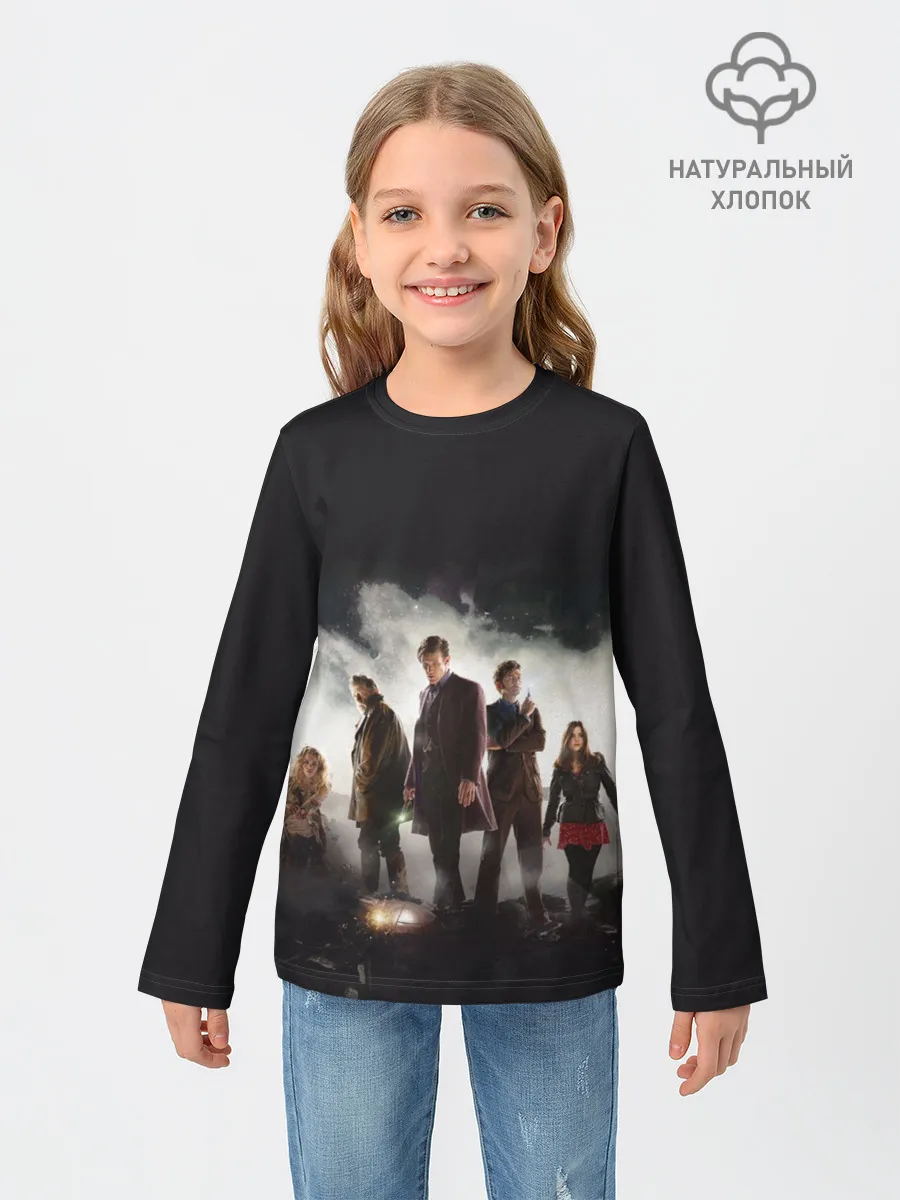Детский лонгслив / Doctor Who