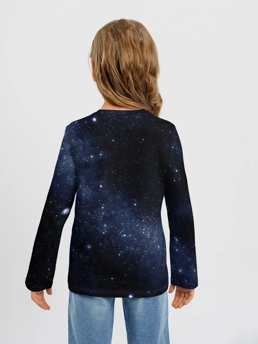 Детский лонгслив / Звёздное небо