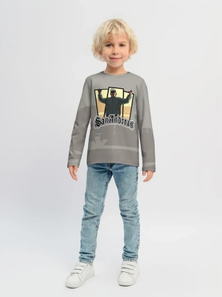 Детский лонгслив / GTA SA - Райдер v2