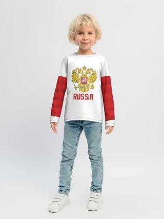 Детский лонгслив / Kovalchuk Olympic 2018 #2