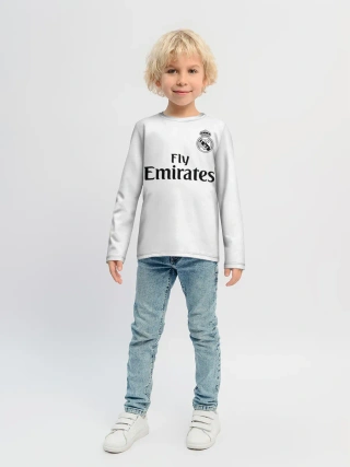 Детский лонгслив / Криштиану Роналду Форма 18/19