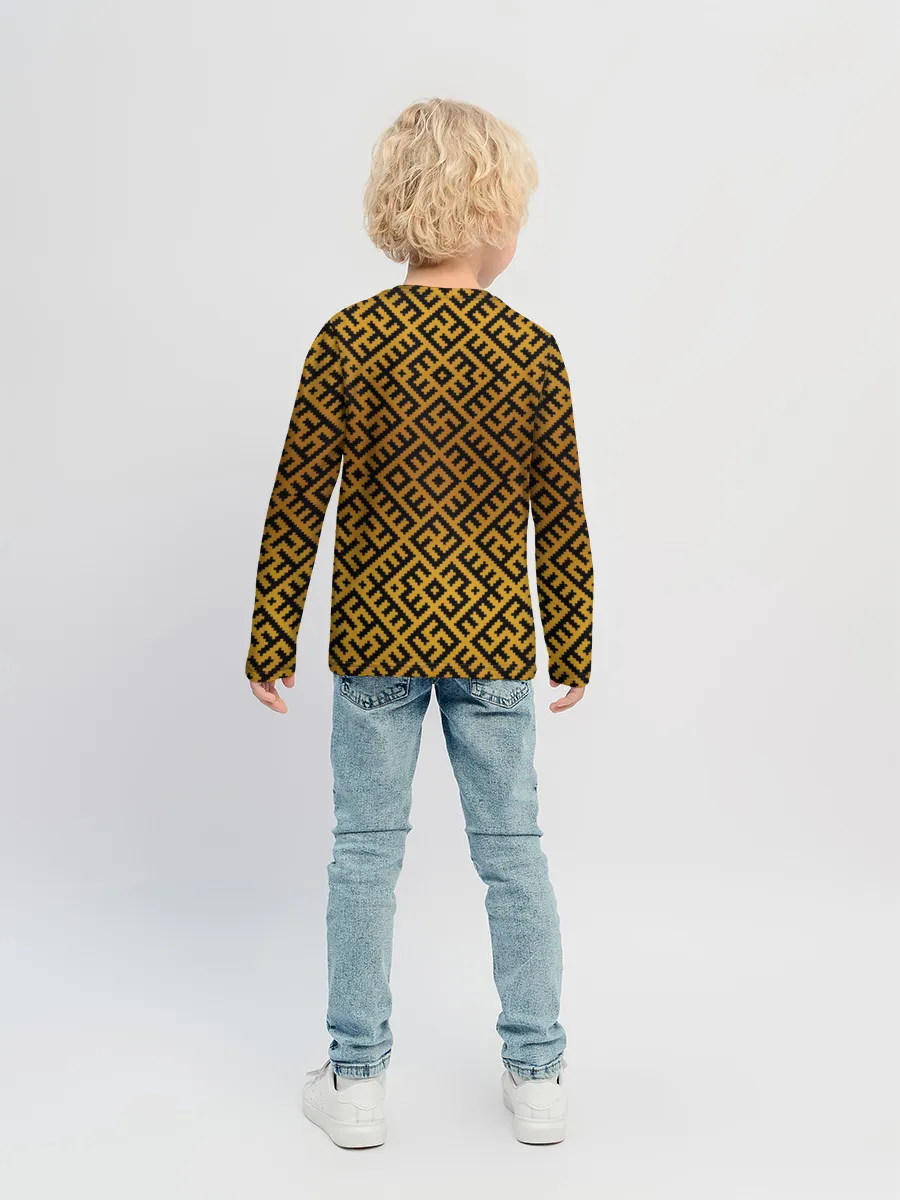 Детский лонгслив / Славянский оберег