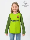 Детский лонгслив / Месси Форма Новая Away 18/19