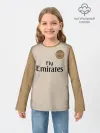Детский лонгслив / Неймар Форма Новая Away 18/19