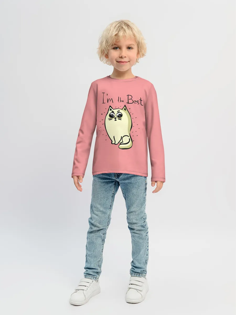 Детский лонгслив / Я лучший