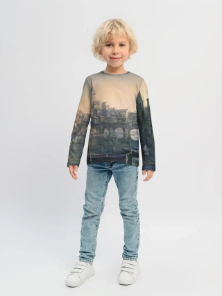 Детский лонгслив / The Witcher 3: Wild Hunt