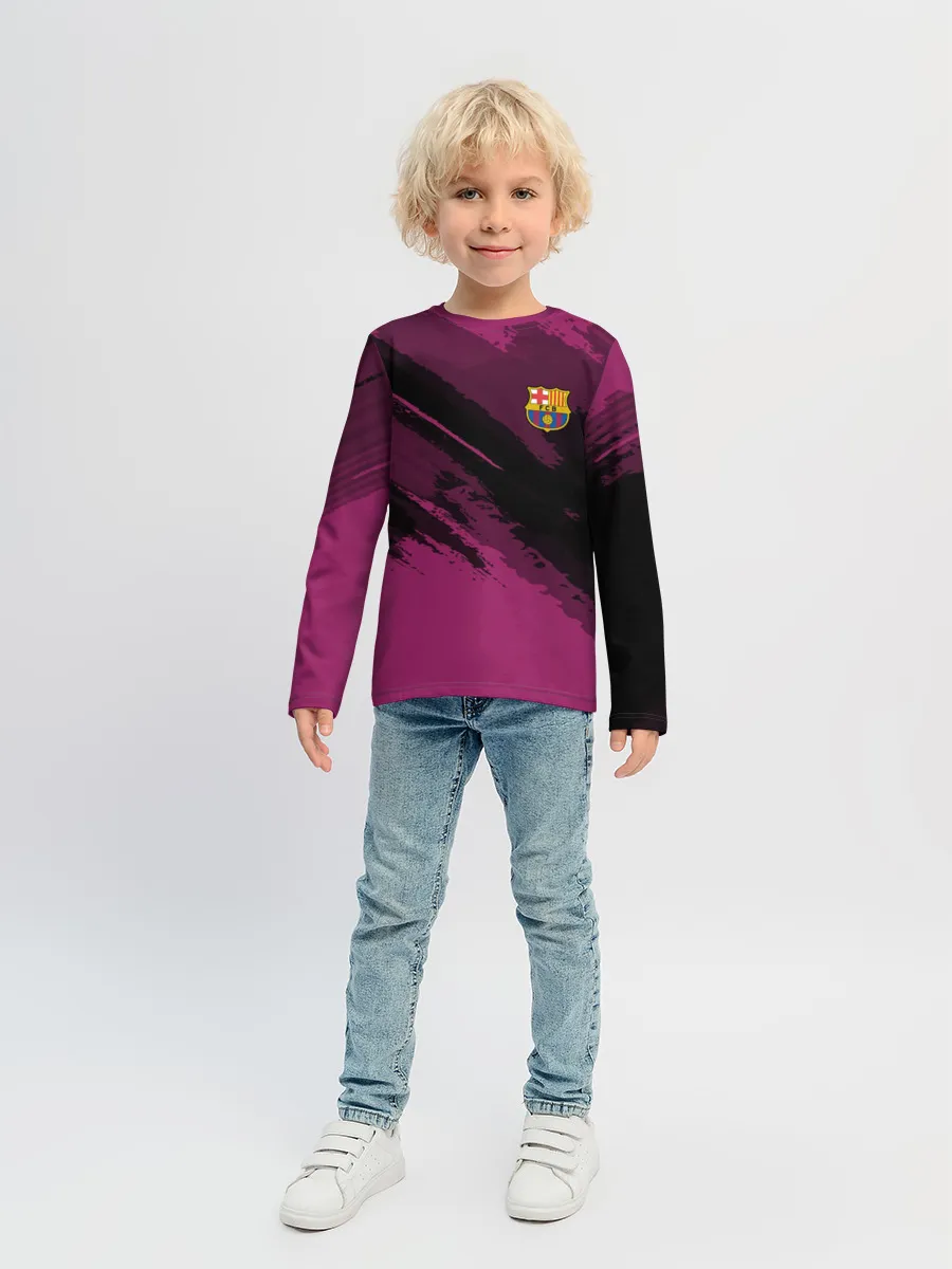 Детский лонгслив / Barcelona sport