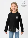 Детский лонгслив / Russia black collection