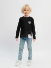 Детский лонгслив / Russia black collection