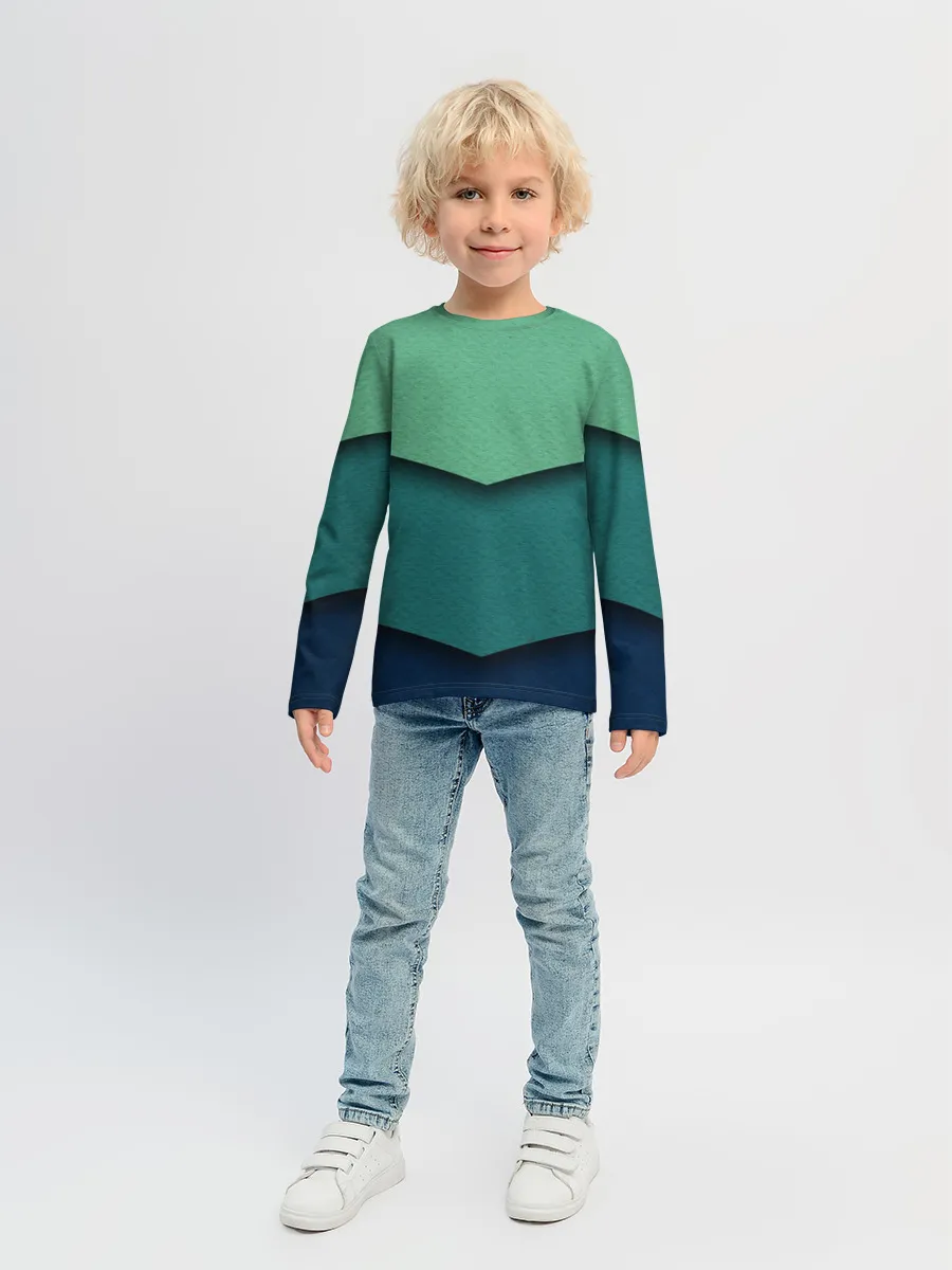 Детский лонгслив / Текстура бумаги