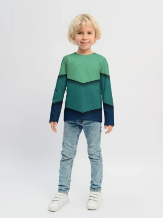 Детский лонгслив / Текстура бумаги