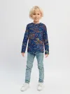 Детский лонгслив / Необычные узоры