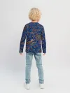 Детский лонгслив / Необычные узоры