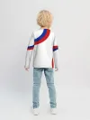 Детский лонгслив / Россия Триколор