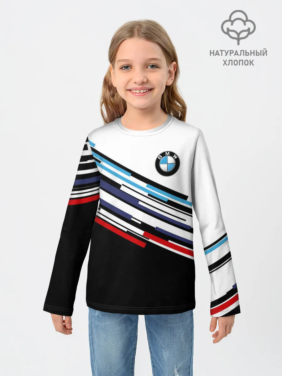 Детский лонгслив / BMW BRAND COLOR | БМВ