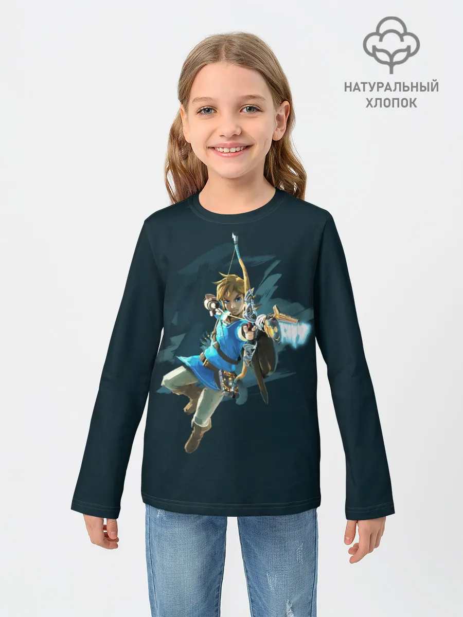 Детский лонгслив / The Legend of Zelda