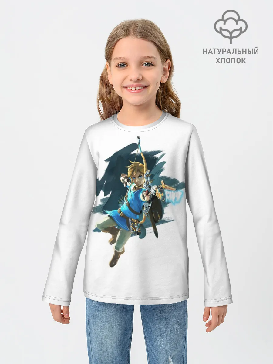 Детский лонгслив / The Legend of Zelda