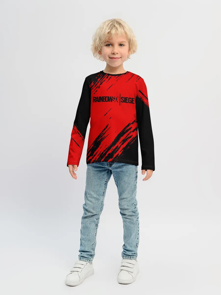 Детский лонгслив / RAINBOW SIX SIEGE OUTBREAK