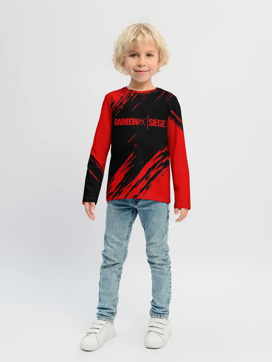 Детский лонгслив / RAINBOW SIX SIEGE OUTBREAK