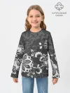 Детский лонгслив / Кружевной узор