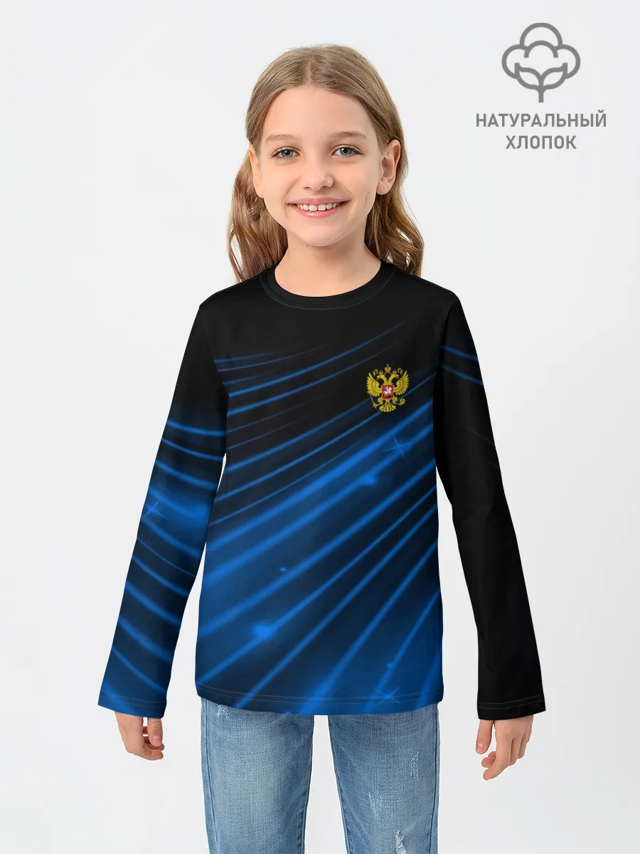 Детский лонгслив / Russia Sport 2018 uniform