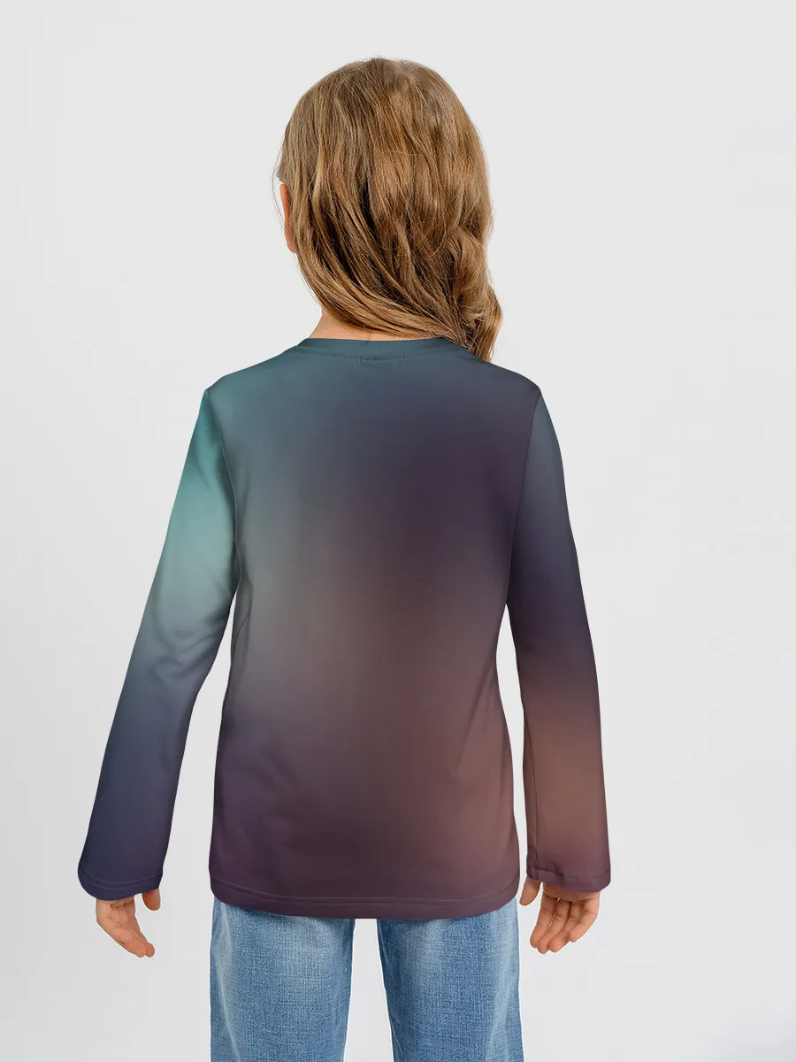 Детский лонгслив / Зонтик