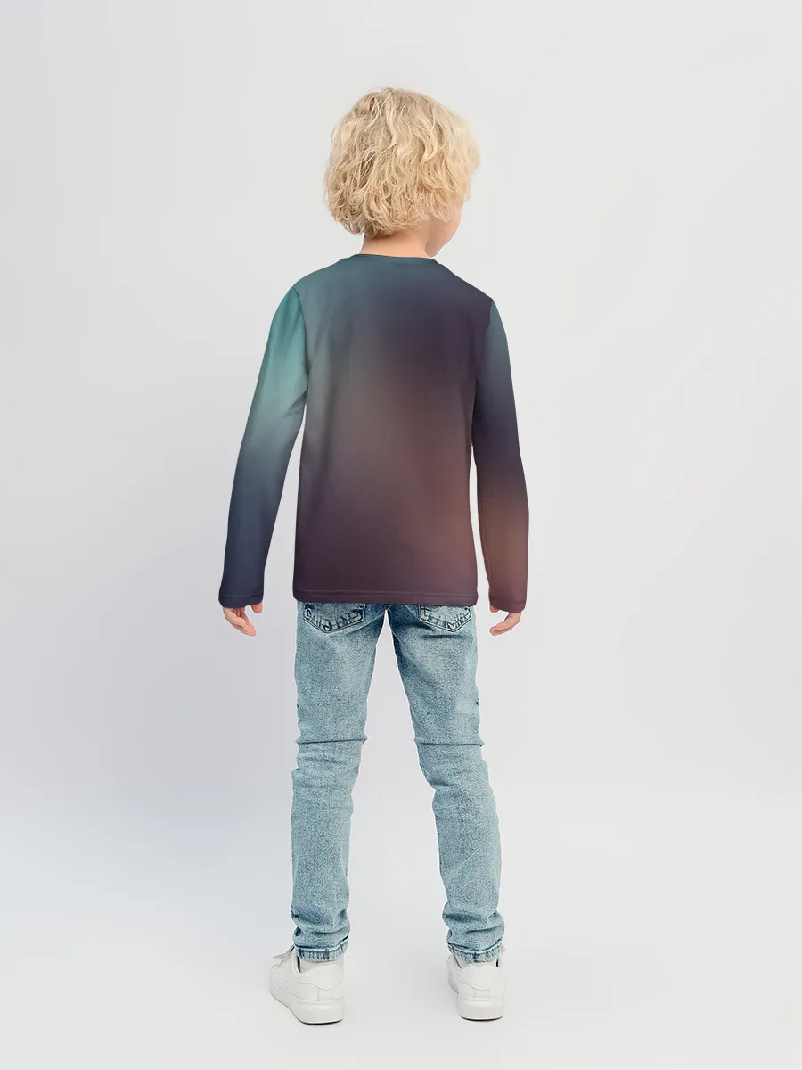 Детский лонгслив / Зонтик