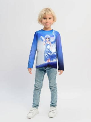 Детский лонгслив / Аниме ангел