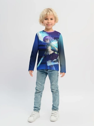 Детский лонгслив / Крылья