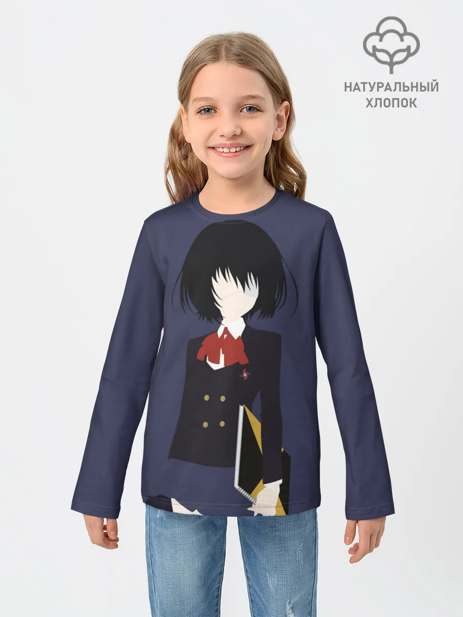 Детский лонгслив / Mei Misaki минимал