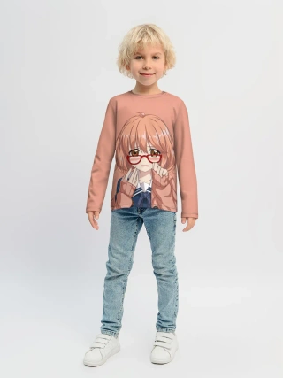 Детский лонгслив / Мирай Курияма тян