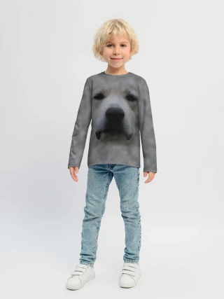 Детский лонгслив / Лабрадор