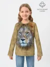 Детский лонгслив / Лев