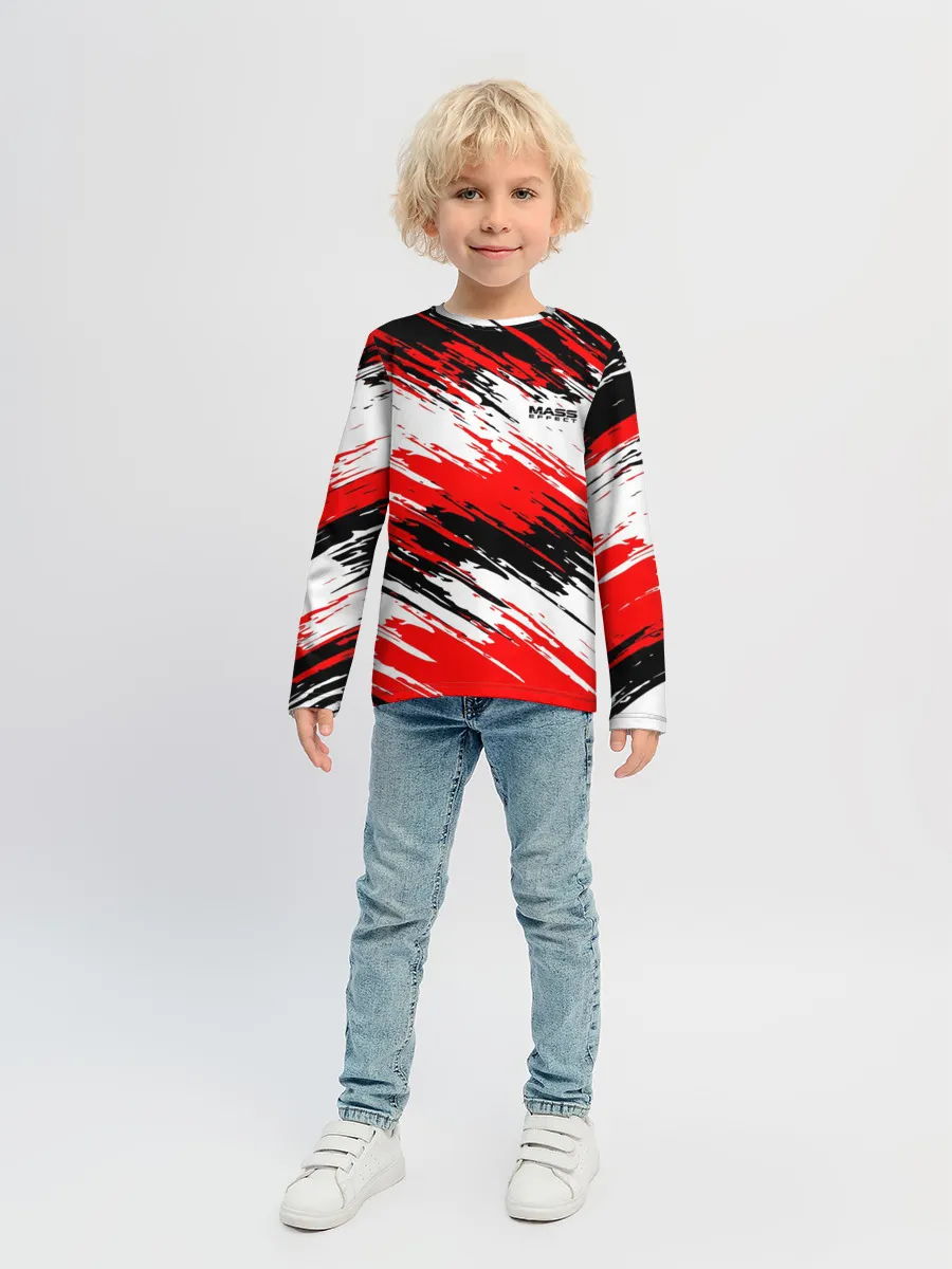 Детский лонгслив / Mass Effect