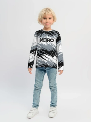 Детский лонгслив / METRO