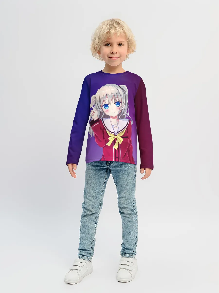 Детский лонгслив / Anime Шарлотта