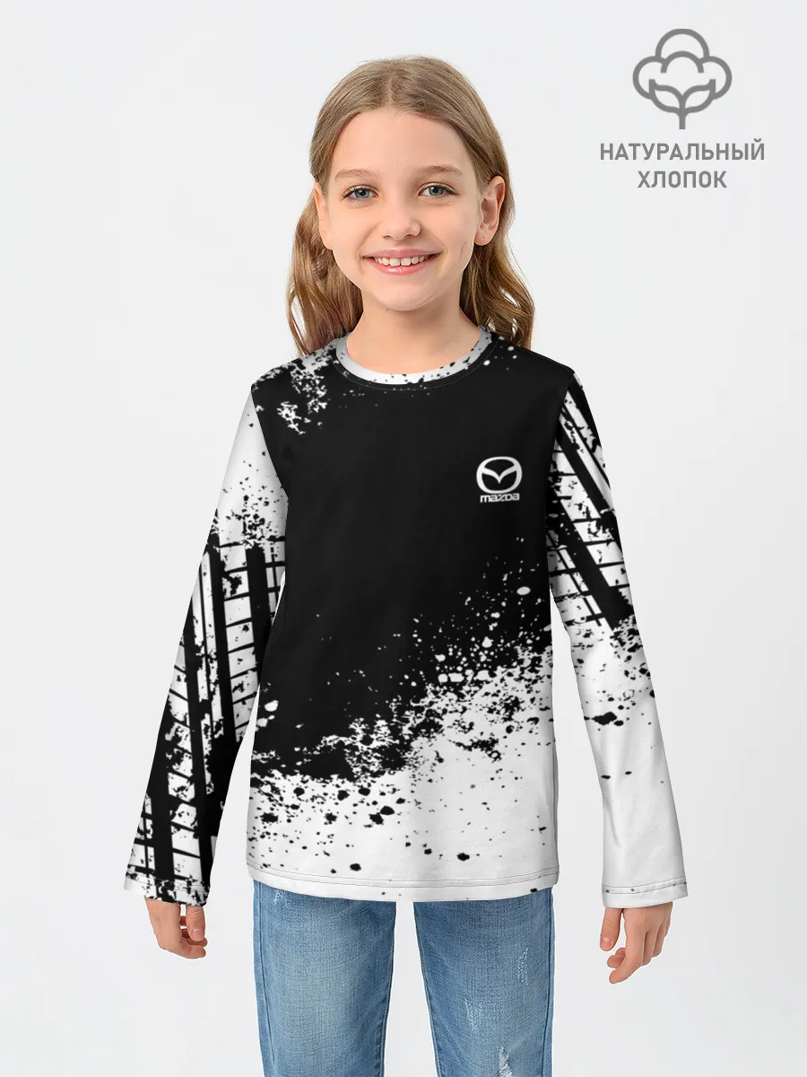 Детский лонгслив / Mazda brand motors
