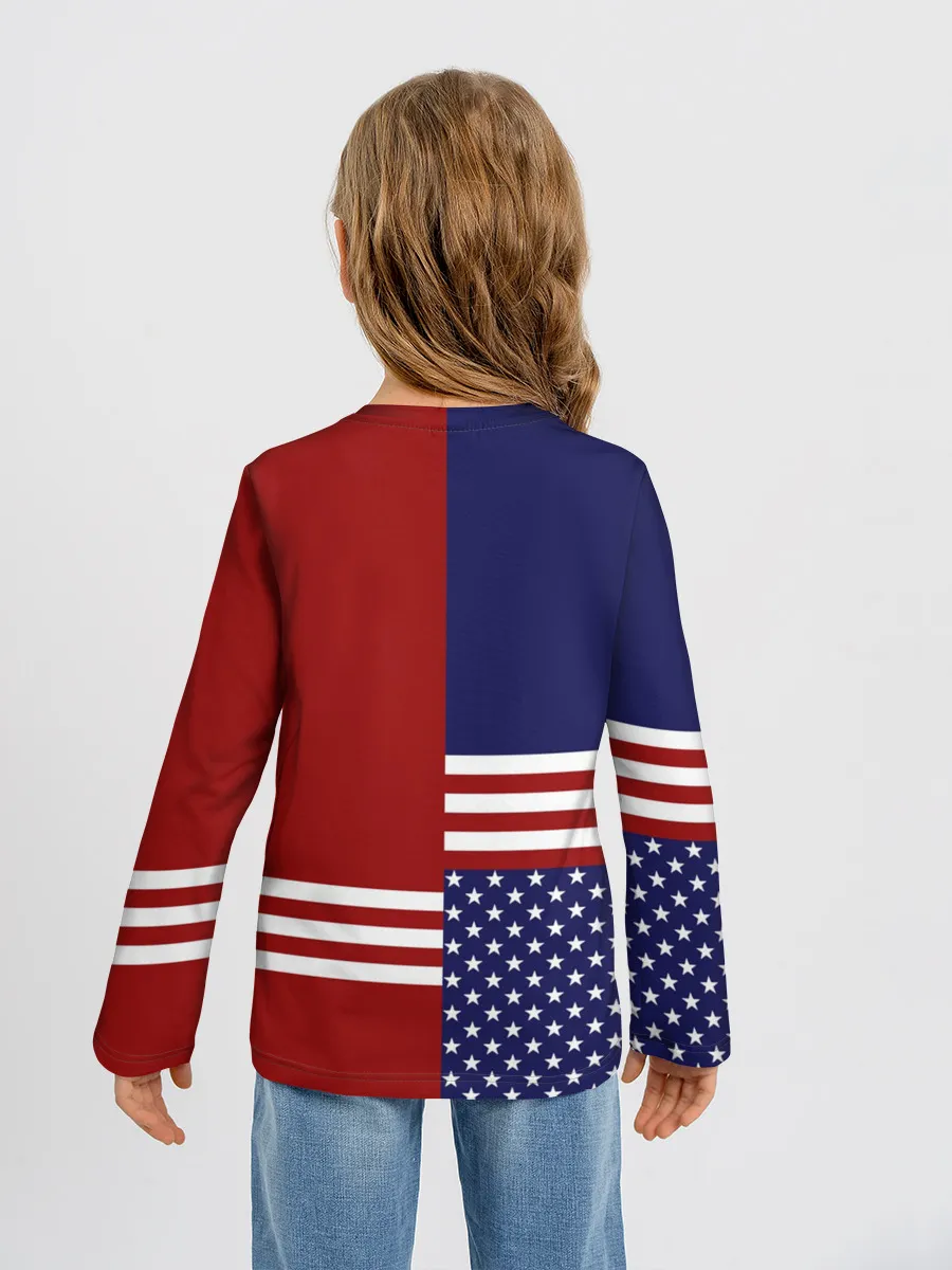 Детский лонгслив / USA