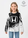 Детский лонгслив / Honda abstract sport
