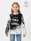 Детский лонгслив / Opel abstract sport
