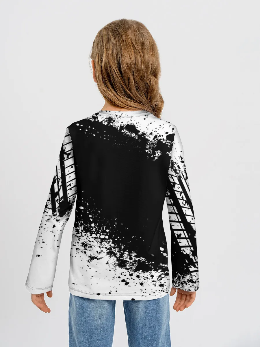 Детский лонгслив / Toyota abstract sport